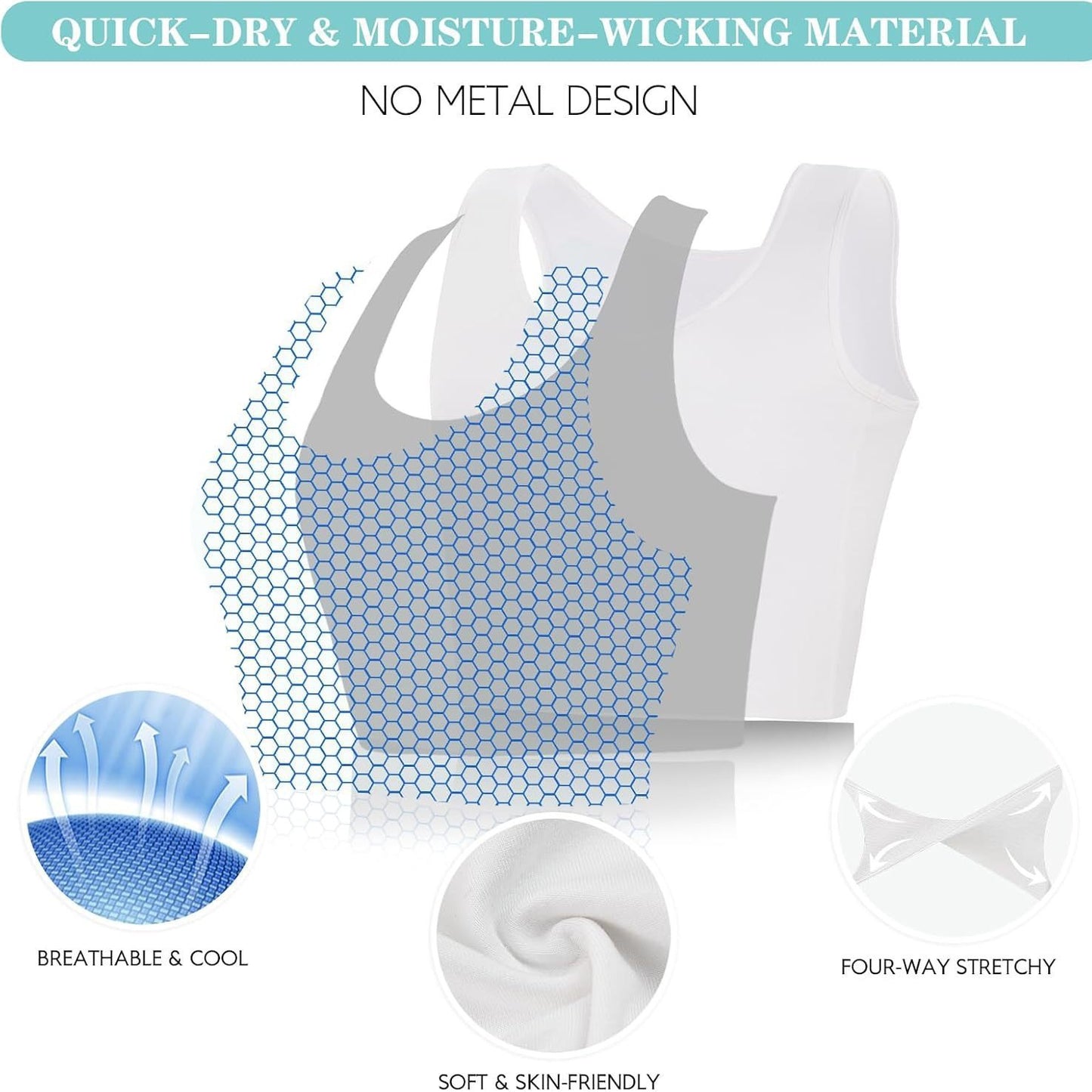 Cross-border hot selling lady tomboy bra athleisure seamless underwear wear multi-colored big breasts to show off small bras