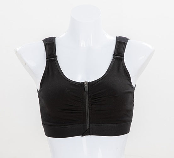 Cross-border hot-selling high-end shapewear zippers gather pull-up exercises, yoga fitness, breathable bras, shapewear underwear