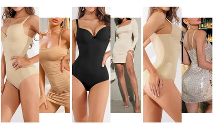 Cross-border hot-selling shapewear body-shapes, high-end slim tight-fitting, waist-tight, hip-lifting, suspender shapewear body-shapes