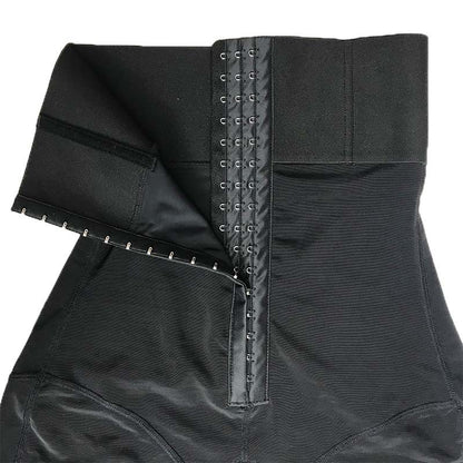 Cross-border new European and American plus-size body beauty postpartum shaping shapepants 3-breasted high-waisted tummy tuck and buttocks tuck pants