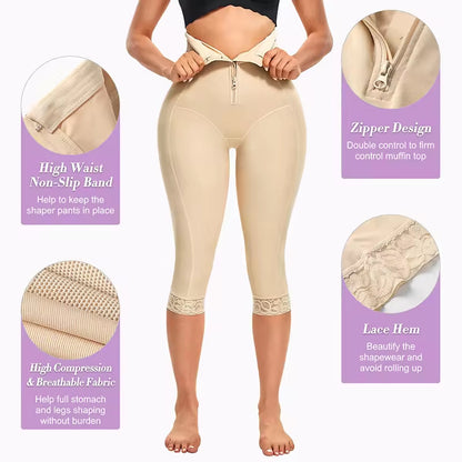 Cross-border hot selling high-waisted shaping buttock lifting pants, high-end tight slimming sports fitness waist and abdominal shaping pants