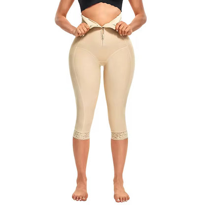 Cross-border hot selling high-waisted shaping buttock lifting pants, high-end tight slimming sports fitness waist and abdominal shaping pants