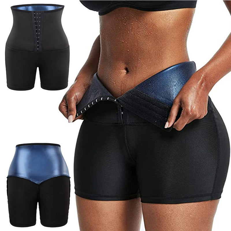 Abdominal trousers, cross-border women's sports and fitness, corset, sweaty pants, thickened breasted waist, hip lift, abdominal shapewear