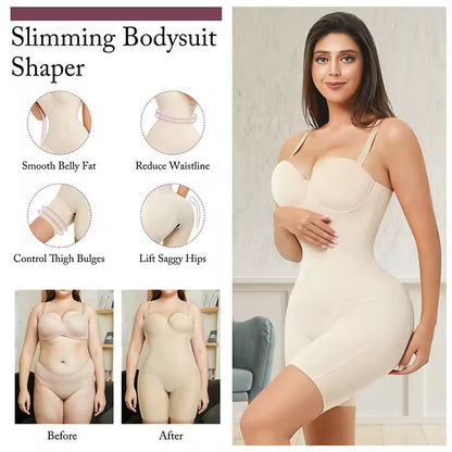 Cross-border hot sale body shaping jumpsuit suspender can be worn outside, waist, abdomen, buttocks, buttocks, slimming sports shapewear