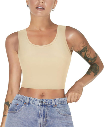 Cross-border hot selling lady tomboy bra athleisure seamless underwear wear multi-colored big breasts to show off small bras