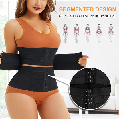 Cross-border hot-selling high-end plastic belts, sports fitness belts, breasted and upgraded waist and abdominal plastic belts