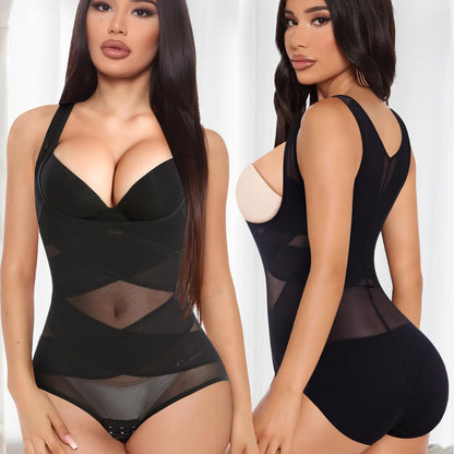 Cross-border hot-selling high-end hot shapewear, vests, waist and abdomen, women's fitness, yoga, breathable high-end shapewear
