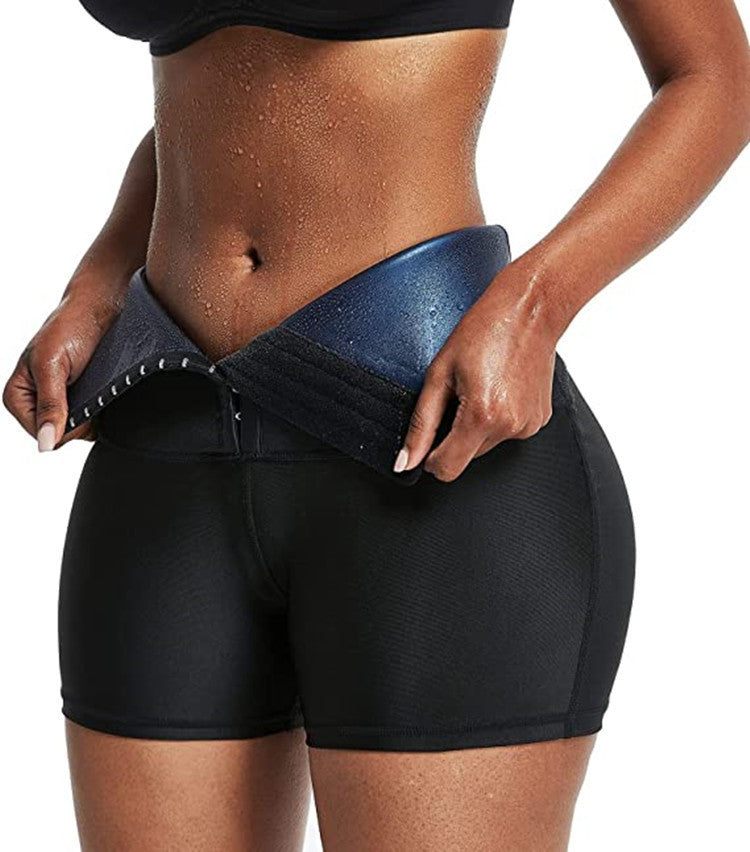 Abdominal trousers, cross-border women's sports and fitness, corset, sweaty pants, thickened breasted waist, hip lift, abdominal shapewear