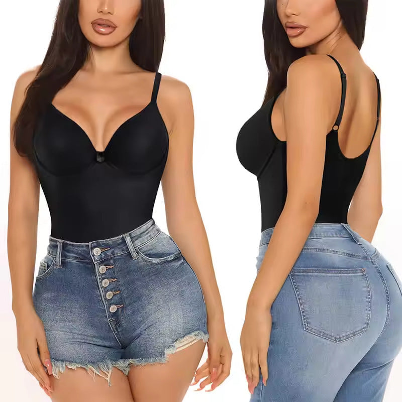 Cross-border hot-selling shapewear body-shapes, high-end slim tight-fitting, waist-tight, hip-lifting, suspender shapewear body-shapes
