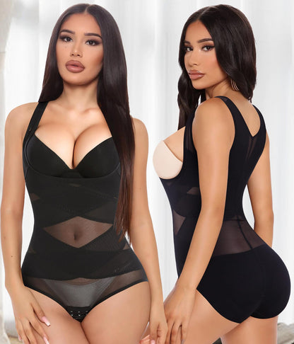 Cross-border hot-selling high-end hot shapewear, vests, waist and abdomen, women's fitness, yoga, breathable high-end shapewear