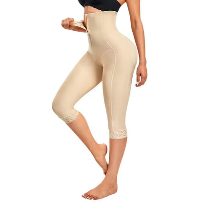 Cross-border hot selling high-waisted shaping buttock lifting pants, high-end tight slimming sports fitness waist and abdominal shaping pants