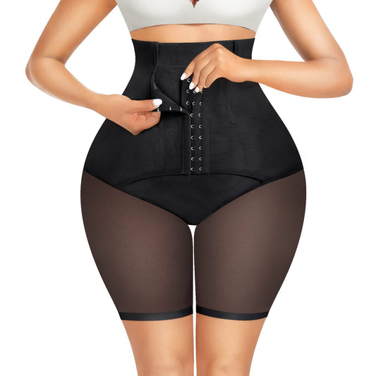 Cross-border hot-selling butt lift and body shaping briefs, high-waisted belly contouring, waist tuning, waist tuning, slim shorts, peach buttocks lifting briefs