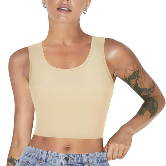 Cross-border hot selling lady tomboy bra athleisure seamless underwear wear multi-colored big breasts to show off small bras