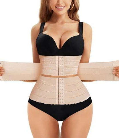 Cross-border hot-selling high-end plastic belts, sports fitness belts, breasted and upgraded waist and abdominal plastic belts